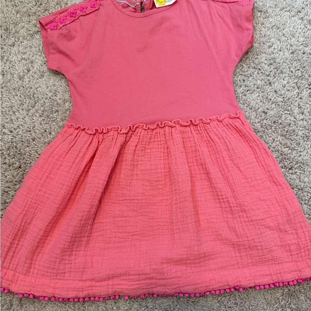 Mini Boden Pink Casual Kids Dress